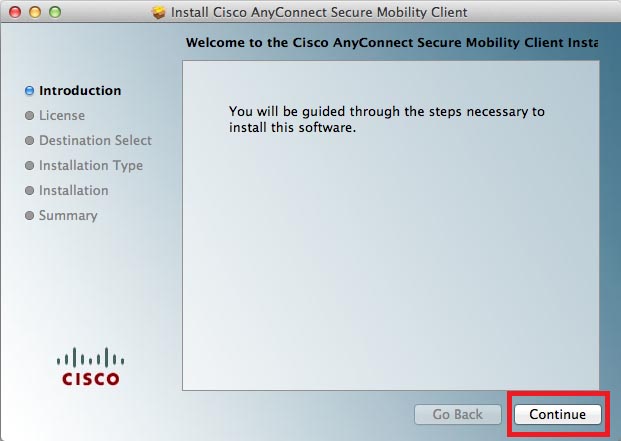 How To Install Cisco Anyconnect Vpn Client For Mac